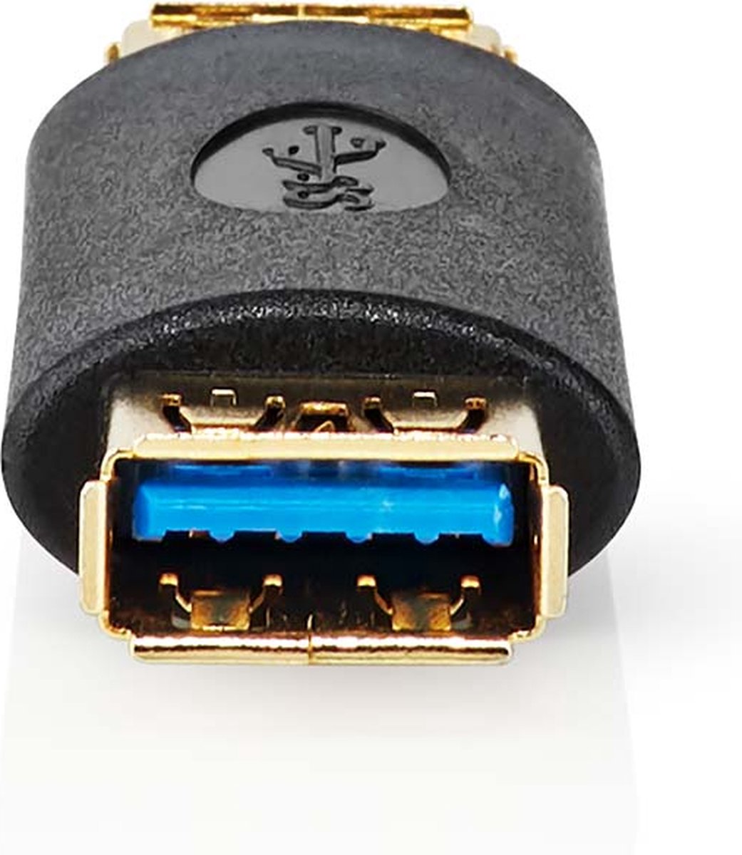 Nedis Usb-a Adapter - Ccbw60900at - Antraciet