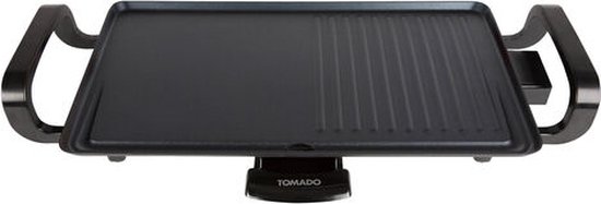 Productinformatie - Tomado 3011296 - Tomado Superior grillplaat 2000 watt | 45x25 cm