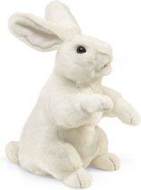 Folkmanis Weißer Hase, stehend / Standing White Rabbit