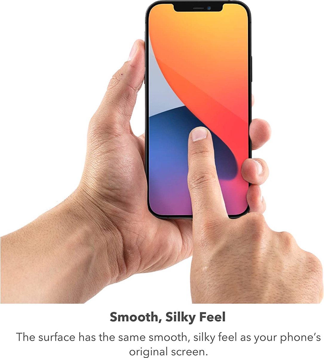 Screenprotector geschikt voor iPhone 12 Mini - Krasbestendig en Helder