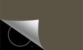 Inductie beschermer - Afdekplaat inductie - 83x52 cm - Kookplaat beschermer - Grijs Modern - Effen Kleur - Keuken accessoires - Kookplaataccessoire - Inductie protector - Inductie Mat - Inductiebeschermer