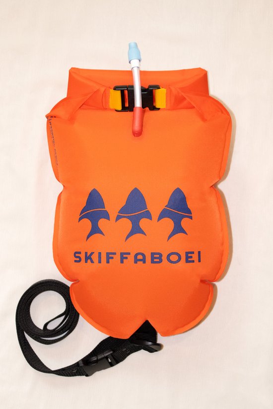 SKIFFA - Duurzame en Nederlandse Zwemboei - Zichtbaarheid - Veiligheid - Drijfvermogen