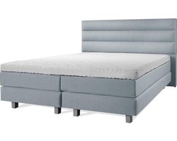 Boxspring Luxe 160x200 Horizon Ijsblauw