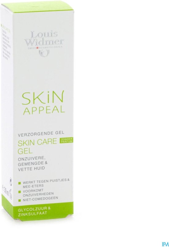 Louis Widmer Dagcrème Skin Appeal Skin Care Gel Zonder Parfum