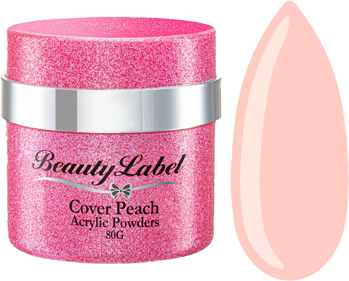 Beauty Label Acrylic Powders - Cover Peach - 80g