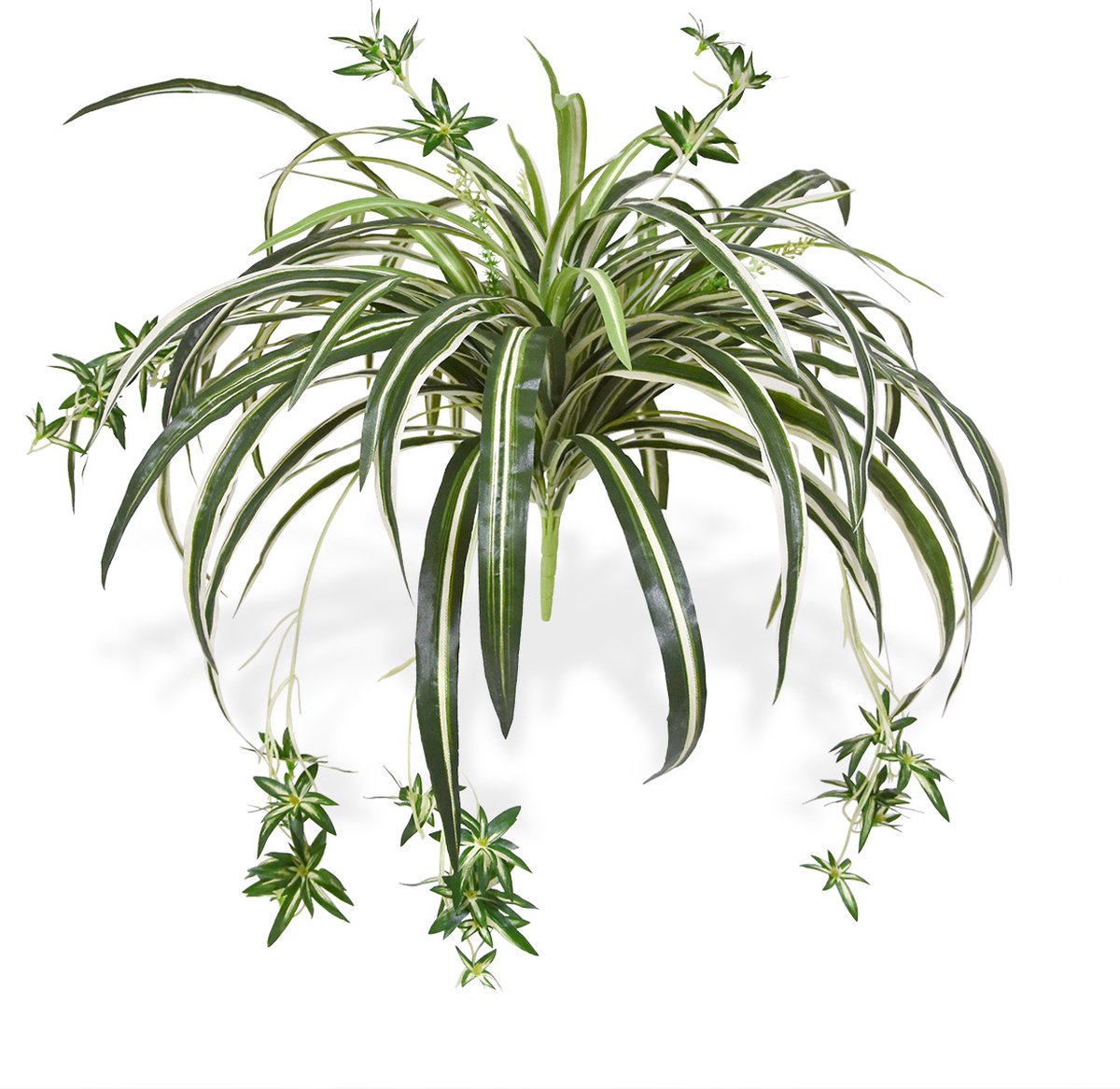 maxifleur Kunstplanten Chlorophytum Kunsthangplant 50cm Groen