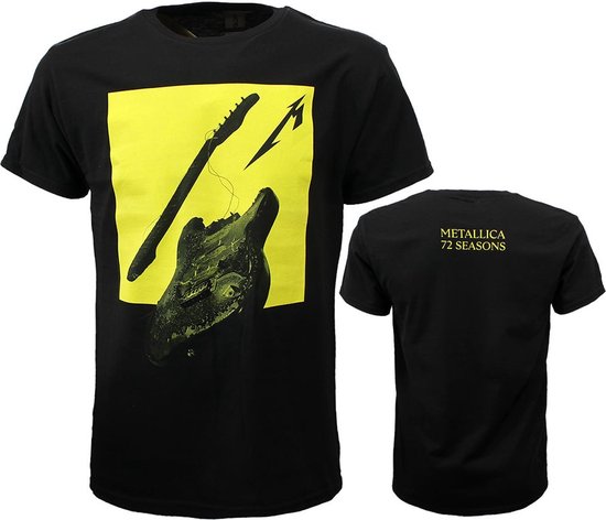 Metallica 72 Season Broken Burnt Guitar T-Shirt - Merchandise officielle