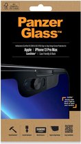 Geschikt voor PanzerGlass Camslider iPhone 13 Pro Max Screen Protector Case Friendly