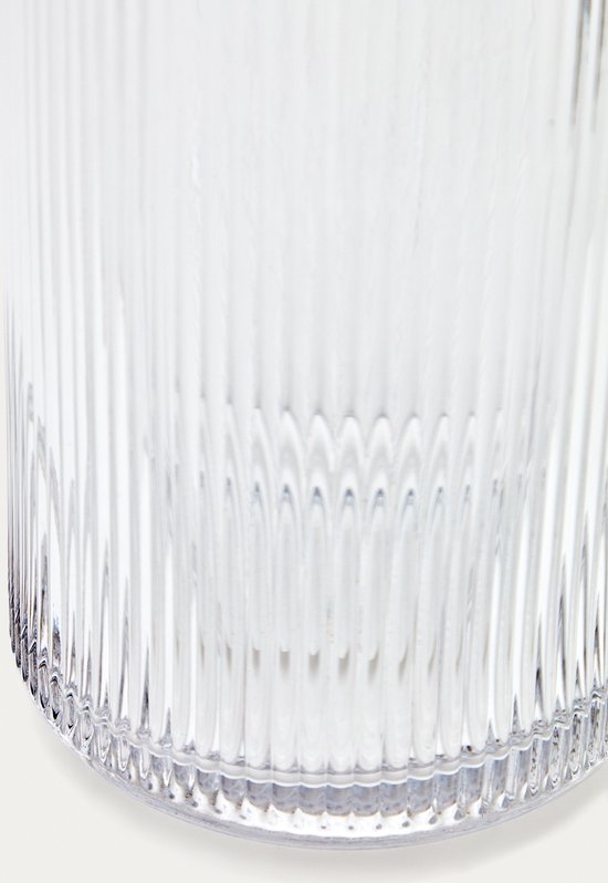 Kave Home - Vase Claudia en verre transparent 30 cm