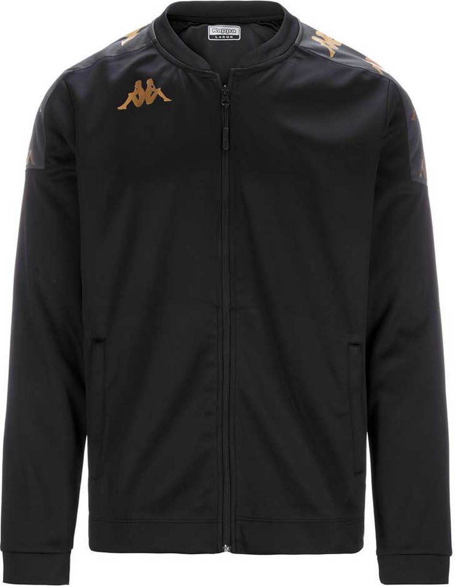 Kappa Giullio Half Rits Sweatshirt Zwart 2XL Man