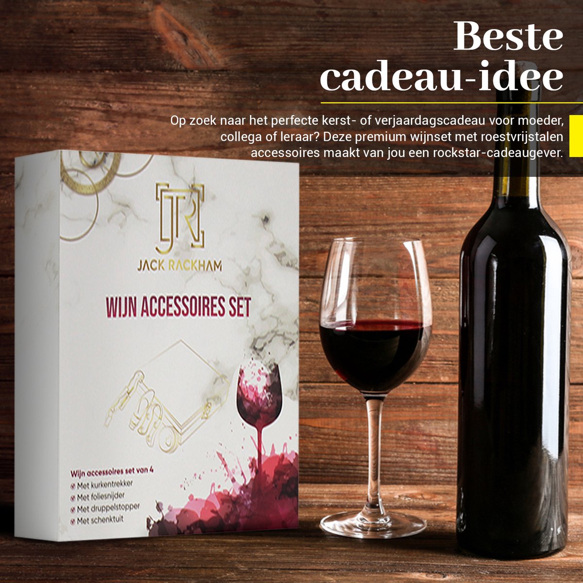 MikaMax Accessoires pour le vin Bouteille de vin 5x accessoire pour le vin  Fermeture