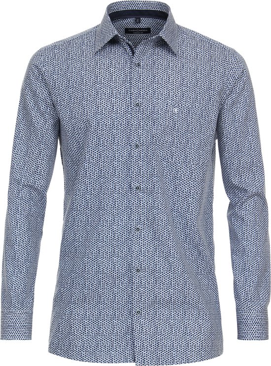 Casa Moda Overhemd - Regular Fit - Blauw - 50