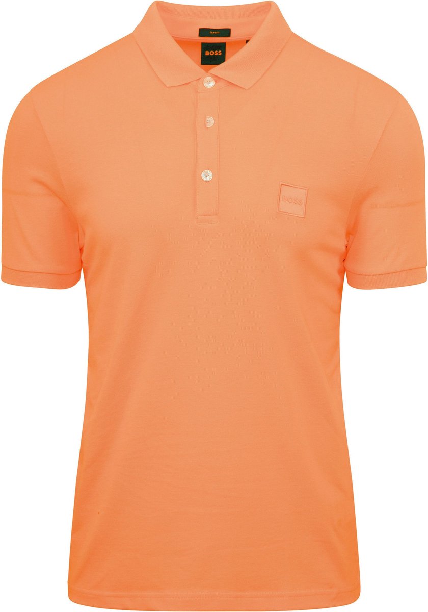 Hugo Boss - Polo Passager Oranje - Coupe Slim - Polo Homme Taille XL | bol