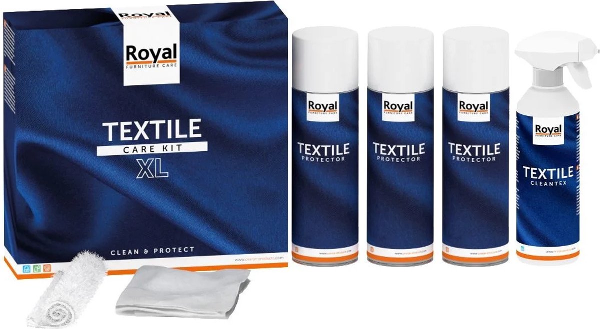 Textile care kit XL - Oranje Furniture Care Products
