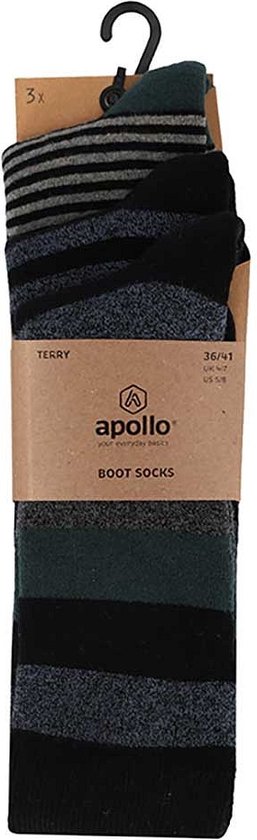 Badstof dames sokken met print (6-Pak) - More than socks
