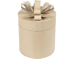 Decopatch - Ronde doos - geschenkdoos met strik 32 cm