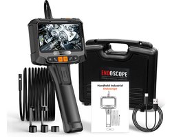 G10 Pro - Industriële Inspectiecamera - Endoscoop met Camera - 5 Meter lengte - Lange gebruiksduur - Oplaadbaar - Professionele Inspectiecamera - Borescope - 8 mm Camera - Wifi - Waterdicht - Endoscope