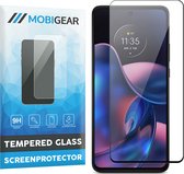 Mobigear - Screenprotector geschikt voor Motorola Edge (2022) Glazen | Mobigear Screenprotector - Case Friendly - Zwart