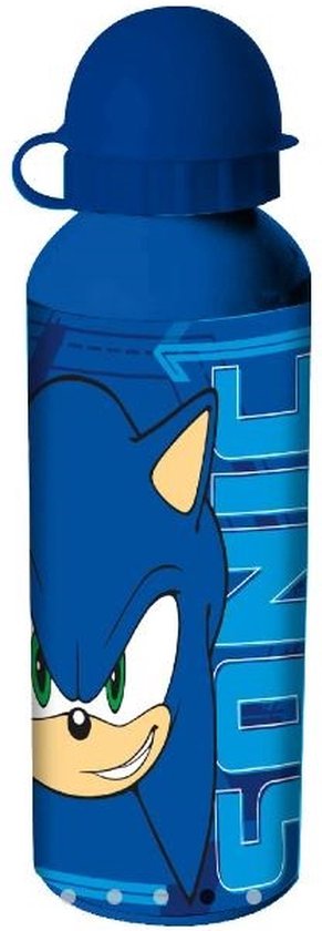 Sonic the Hedgehog Aluminium Drinkfles / Schoolfles - 500 ml. - 1 stuk