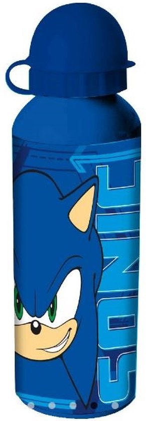 Foto: Sonic the hedgehog aluminium drinkfles schoolfles 500 ml 1 stuk