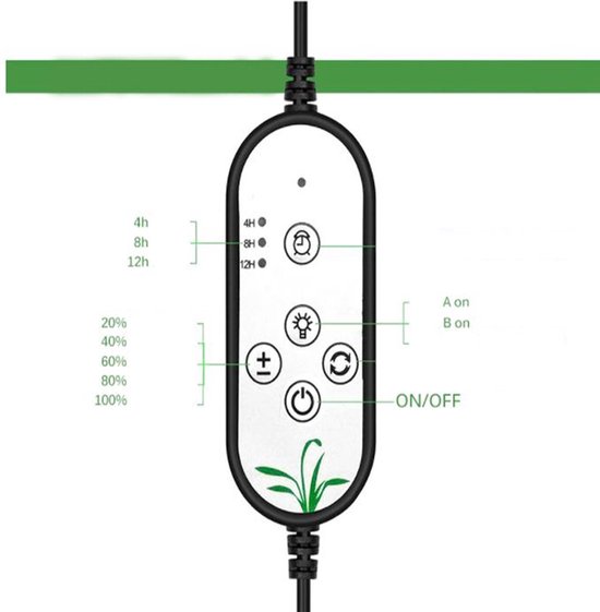 Fedec Kweeklamp LED Full Spectrum - Groeilamp voor Planten