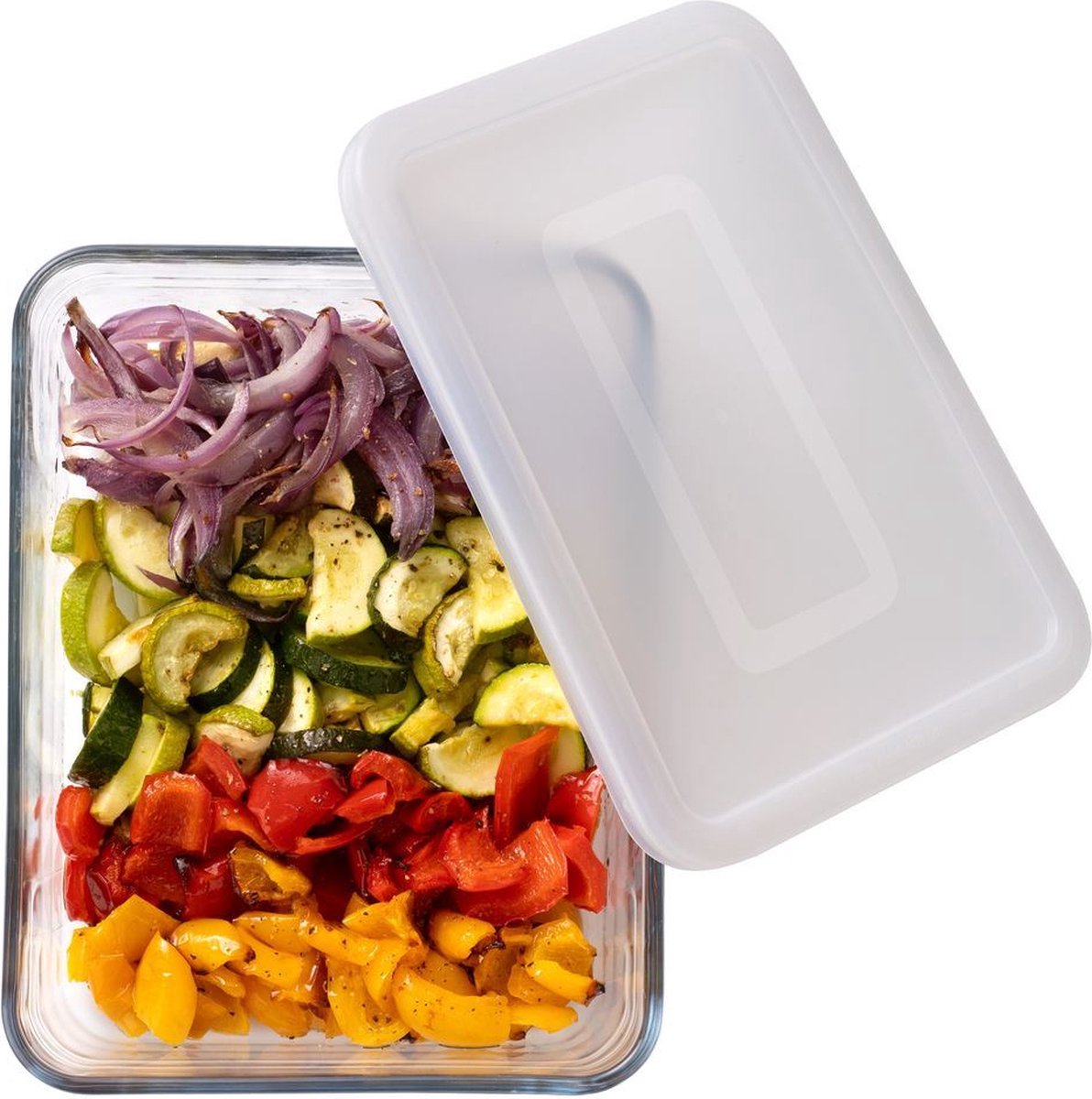 Pyrex - Ovenschalen - Rechthoekige set van 2 (22 x 17 en 24 x 19 cm) — cadeau in Koken & Dineren - foto 3