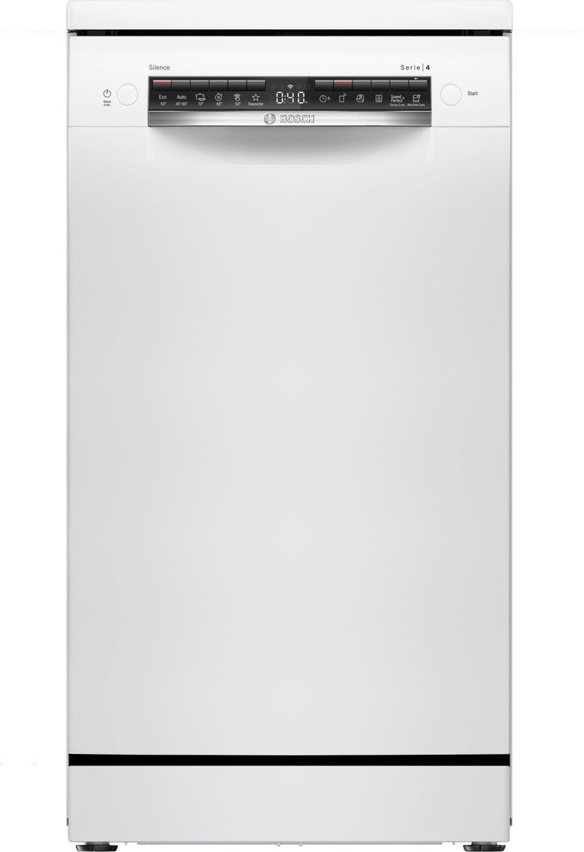 Bosch SPS4EMW61E - Serie 4 - Vrijstaande Vaatwasser - Wit