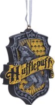 Nemesis Now - Harry Potter - Hufflepuff Wapen - Hangende Kerstboomversiering - 8cm