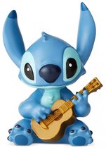Disney Showcase - Beeldje Stitch with Guitar - 6 cm - Ukelele - Stitch
