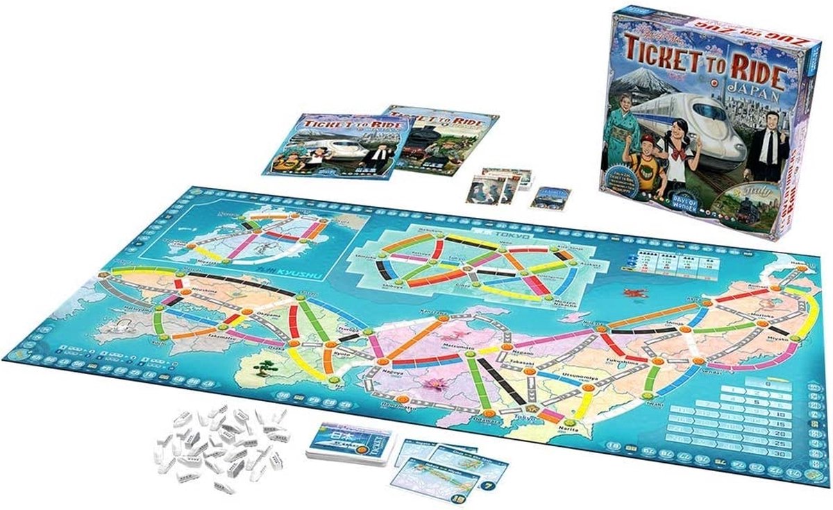 Ticket to Ride - Japan/Italy — afbeelding 8