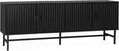 sweeek - Tv-meubel, bazalt, l 160 x b 39 x h 60cm