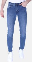 Heren Jeans met Rechte Pijpen - Regular Fit- DP48- Blauw