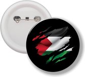 Bouton Avec Pin - Drapeau Palestine