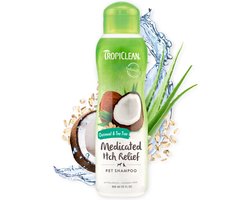 TropiClean Havermout en Tea Tree Hondenshampoo - 355ml