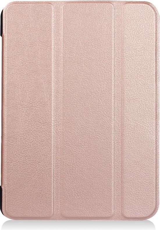 Shop4 - Geschikt voor iPad 9.7 (2018) Hoes - Smart Book Case Rosé Goud