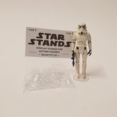 Star Stands: Vintage Star Wars 1 inch display stands/voetjes 20 stuks - Vitrine display stands