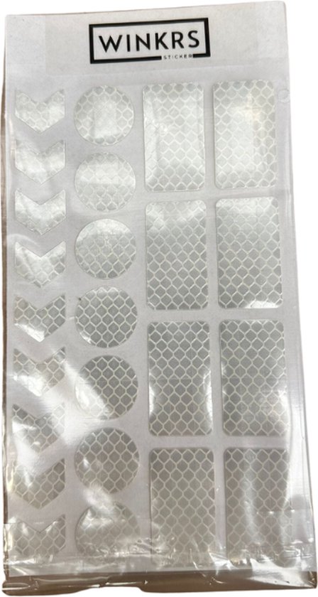 psler Reflecterende stickers, 36 stuks, hoge zichtbaarheid