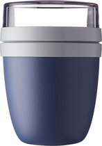 Lunchpot Ellipse: Nordic Blauw