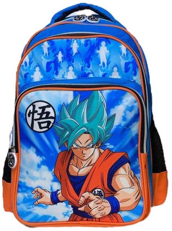 Dragon Ball Z - Rugzak - 42 cm hoogte - 3 vakken - A4 map formaat - Premium Quality