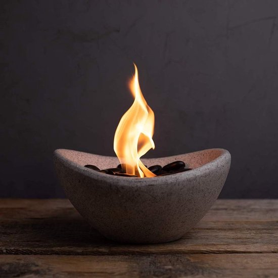 Brasero de Table, Feu de Table Bio Ethanol - Ø10cm - Cheminée de