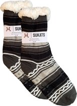Sukats® Huissokken - Homesocks - Maat 41-46 - Anti-Slip - Fluffy Sokken - Huissokken Heren - Slofsokken - Variant 104 - Meerdere Maten en Varianten