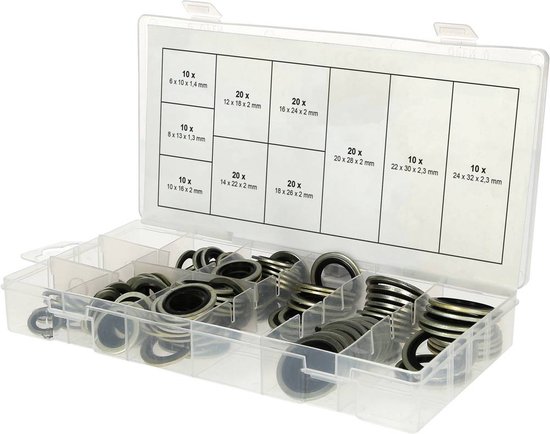 Assortiment Borgpennen 50 stuks - Tools B.V