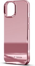 iDeal of Sweden Hoesje Geschikt voor iPhone 13 / 14 - iDeal of Sweden Mirror Case - roze
