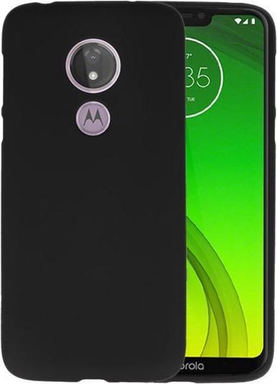 Bestcases Phone Case Motorola Moto G7 Power - Zwart