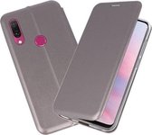 Bestcases Hoesje Slim Folio Telefoonhoesje Huawei Y9 2019 - Grijs