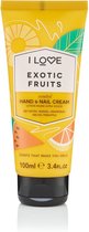 I LOVE Exotic Fruit handcrème 100 ml