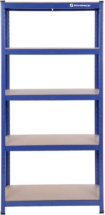 Rootz Storage Rack - Heavy Duty Rack - Standing Shelf - Metal Shelf ...