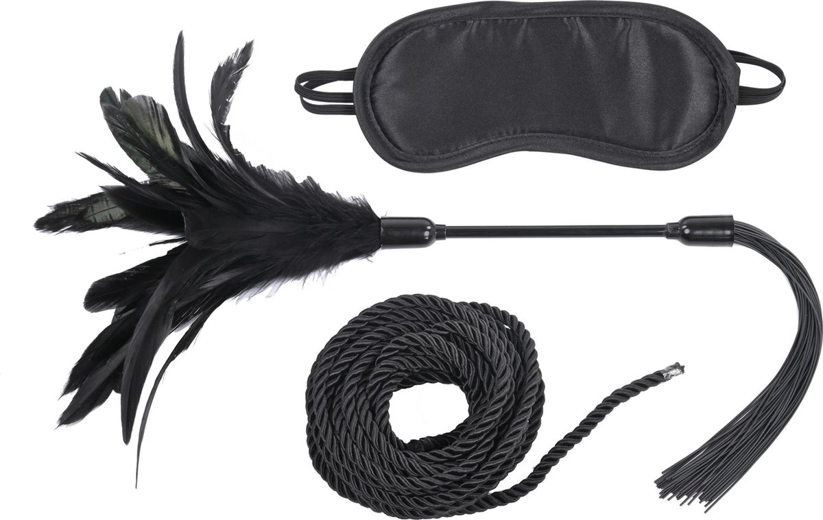 Goedkoopste Sportsheets - Sex & Mischief Shadow Tie and Tickle Kit