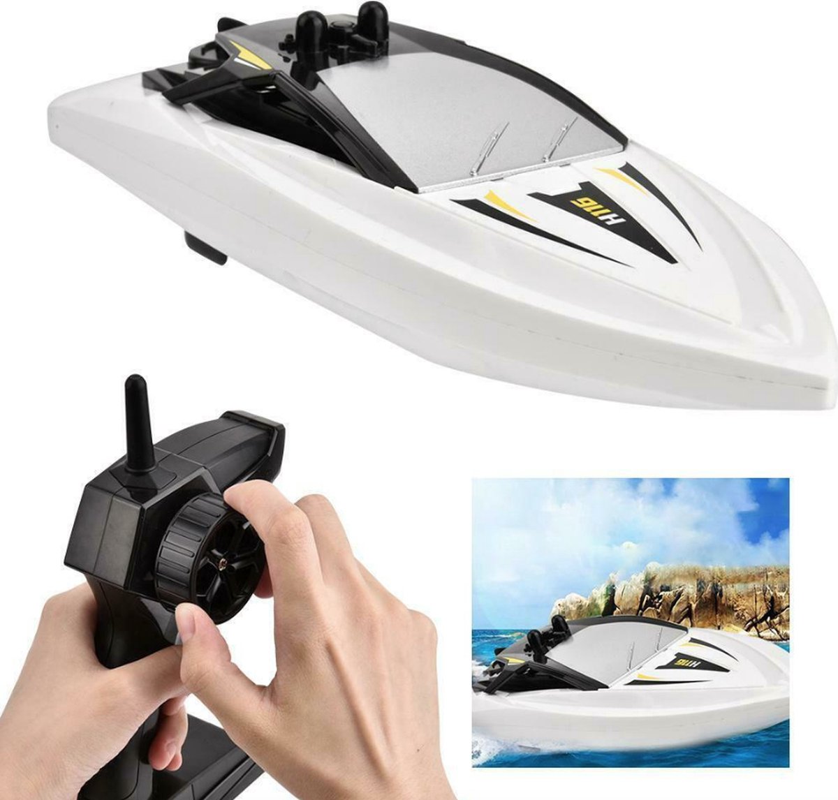 Bateau télécommandé Fast Lane® avec moteur à Jet - Bateau RC - Bateau  radiocommandé 