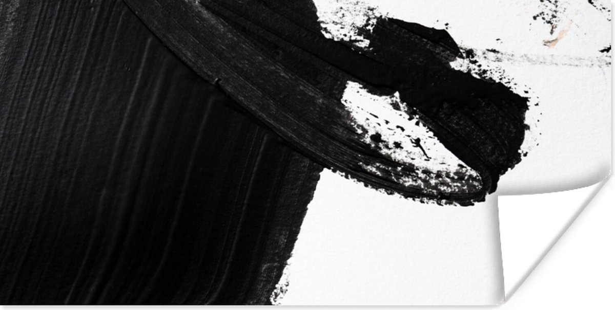 Poster Verf - Design - Abstract - 120x60 cm